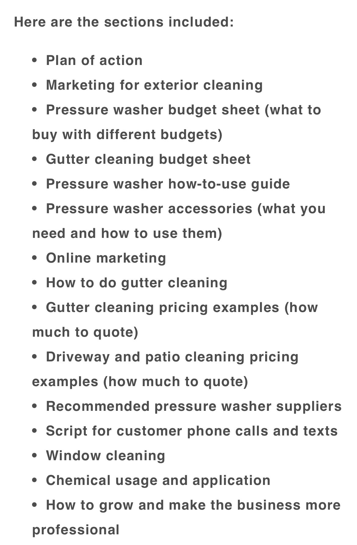 Exterior Cleaning Course - How to create your own successful exterior cleaning business